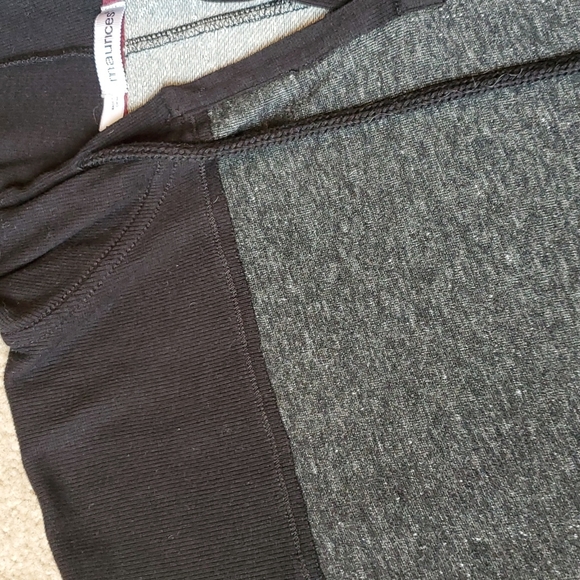 Maurices size 1 black/gray pullover hoodie - Picture 14 of 16